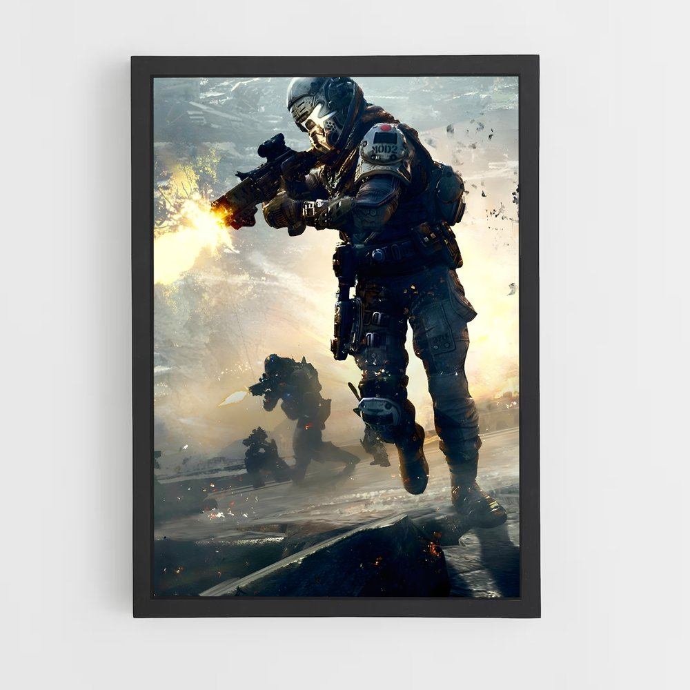 Poster City Runner – affiche Titanfall (vue 2)